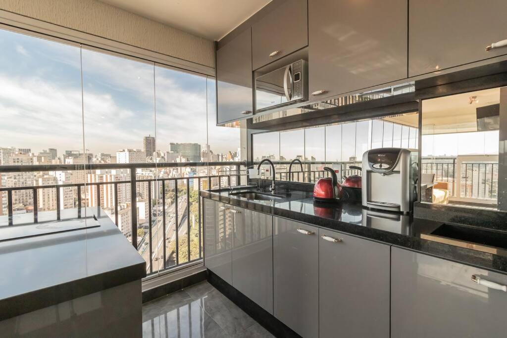 Flat Surpreendente 4 Pessoas Em Moderno 02 Climatizados Apartamento *